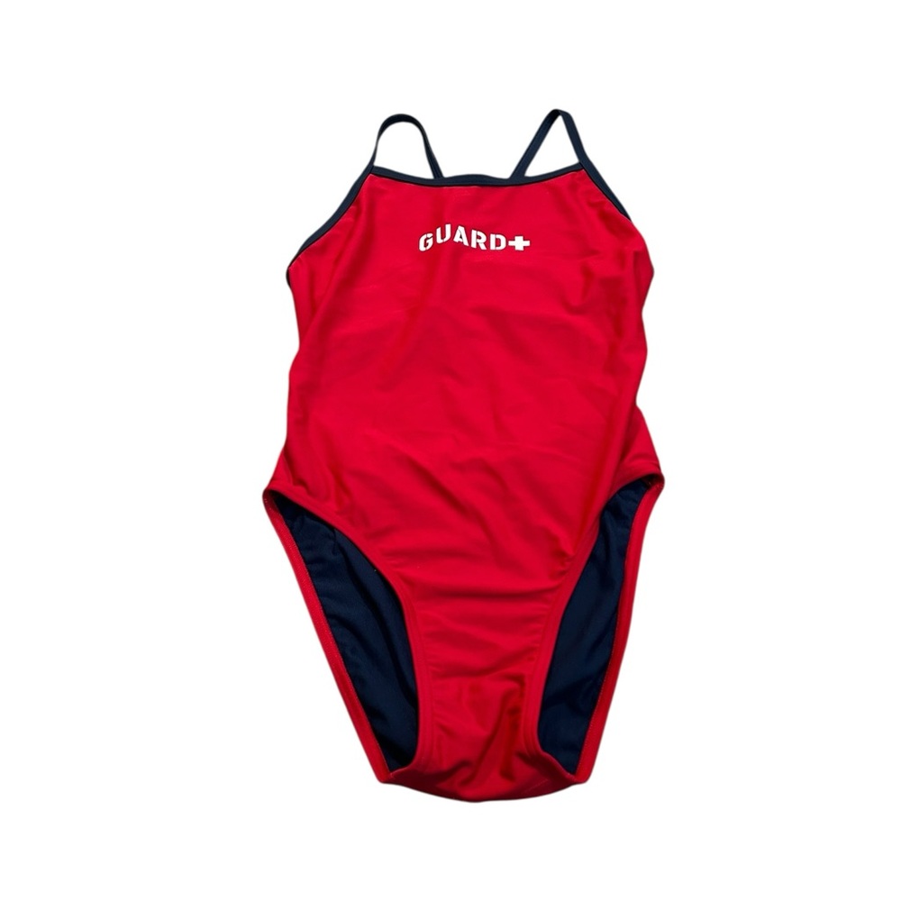 3/$15 SPORTI life guard swimsuit